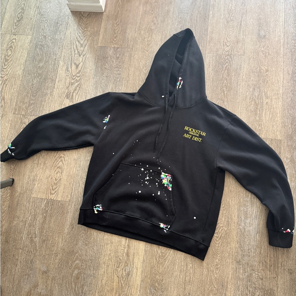 Rockstar Art District Black Hoodie